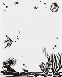 Пескоструйный рисунок Морской 135
